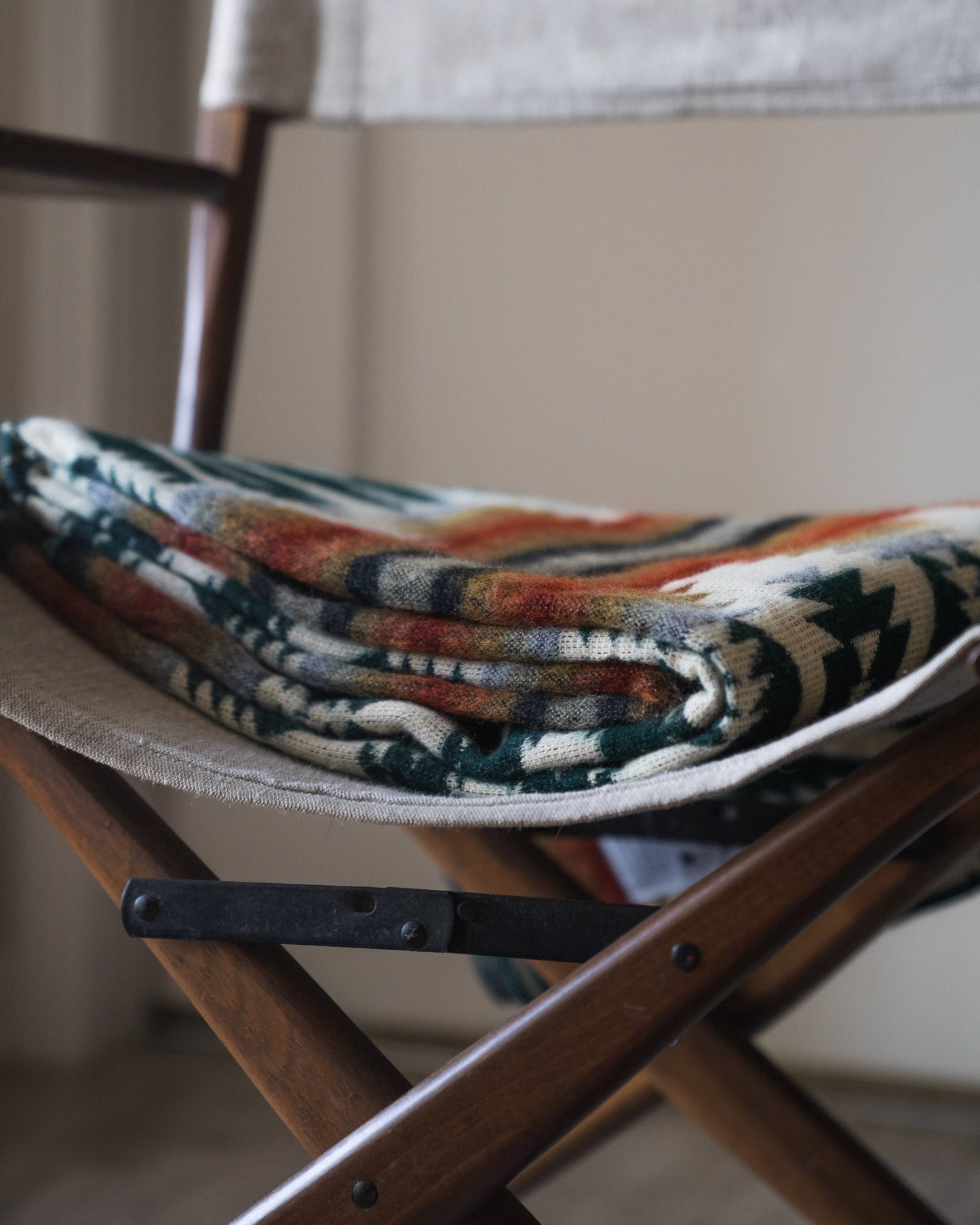 Beyond Borders Collective | Artisan-Made Blankets & Throws - Quichua Blanket - Evergreen Autumn | Fall Decor - Pink Pig