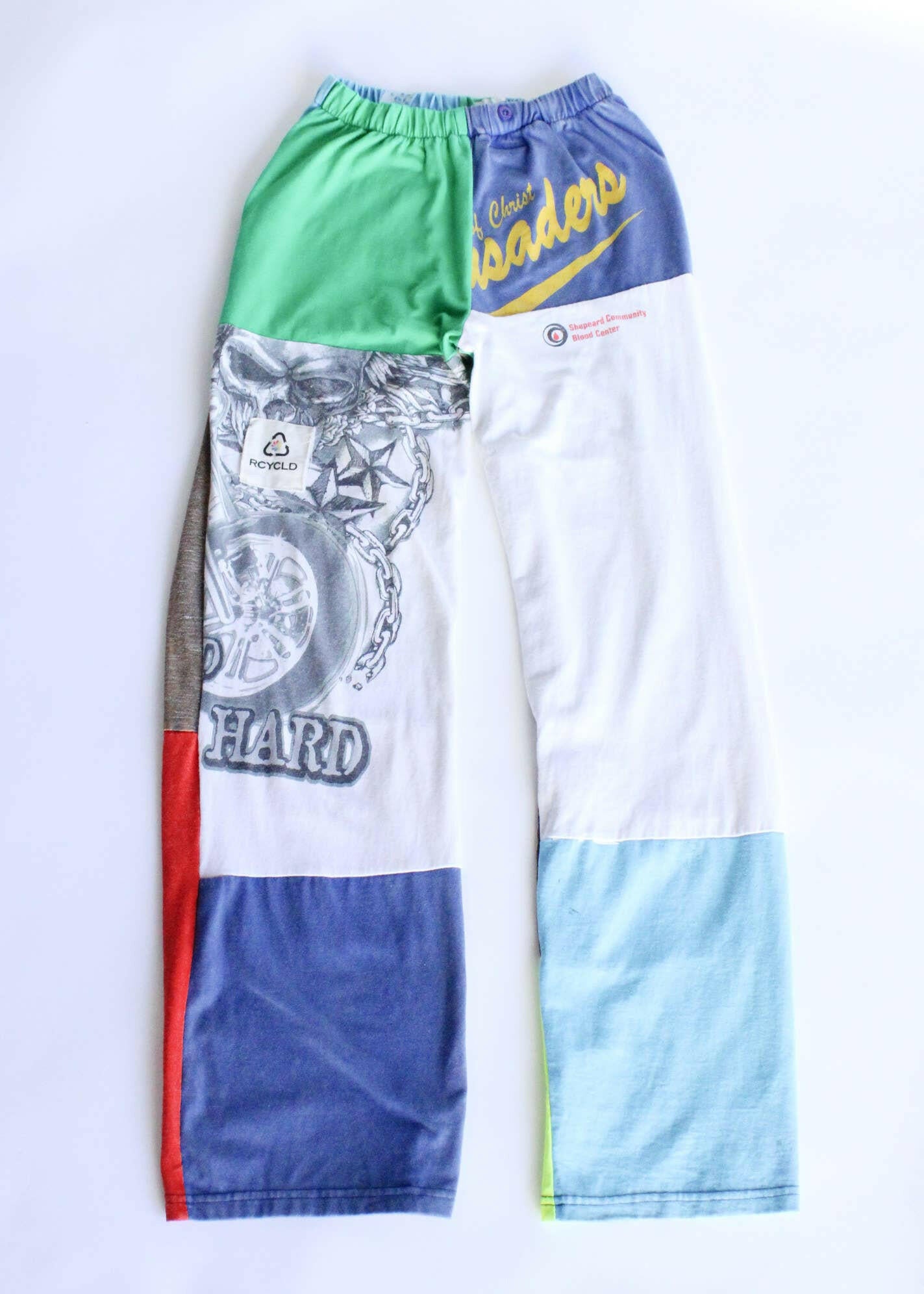 American Recycled - Graphic Tee Sweatpants - Pink Pig