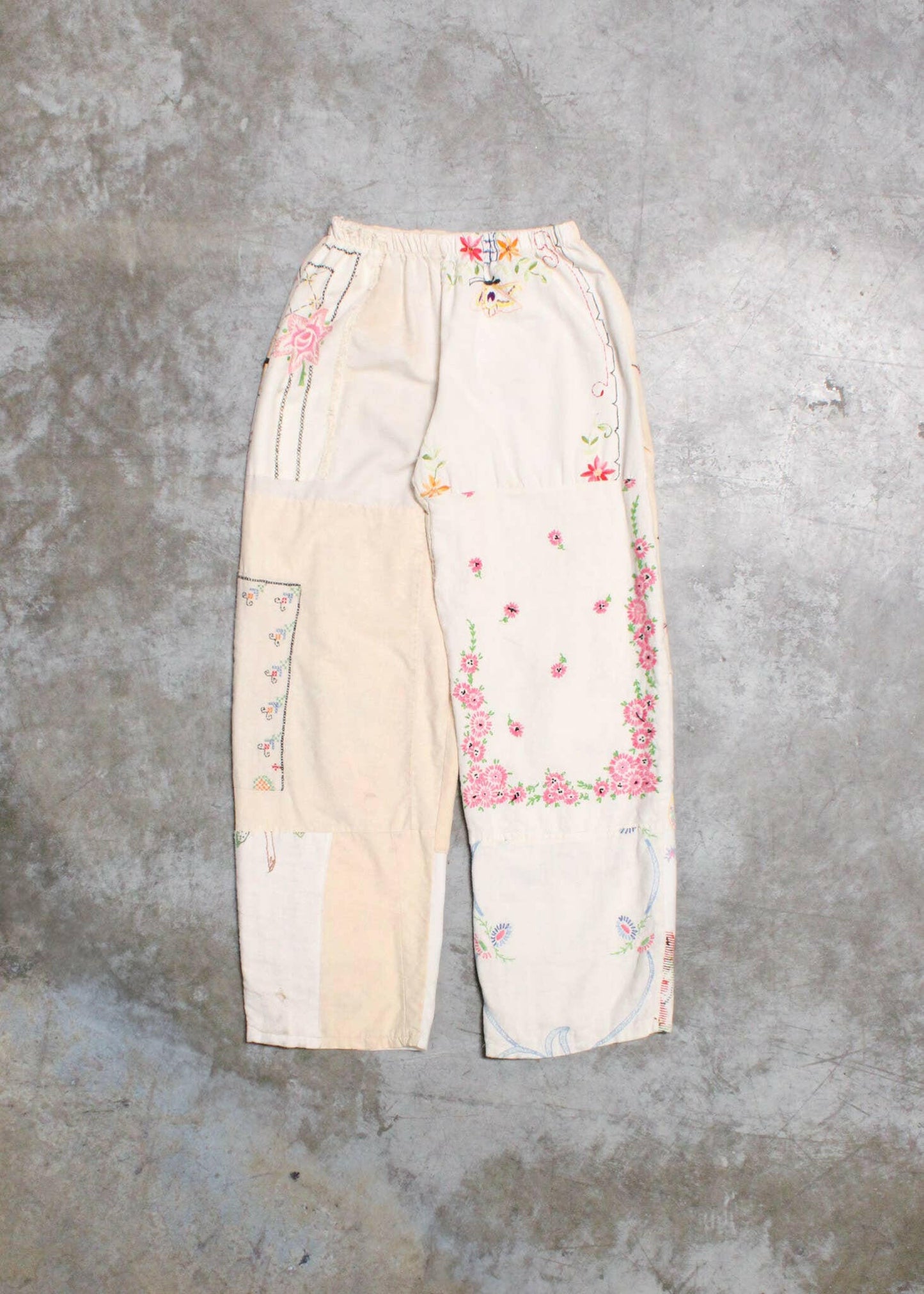 American Recycled Clothing - Embroidered Pieced Pant Bundle.