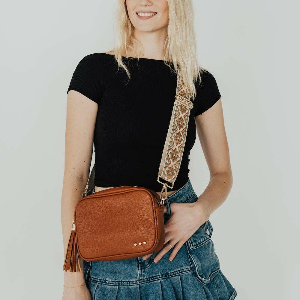 Pretty Simple - Willow Camera Crossbody Bag - Pink Pig