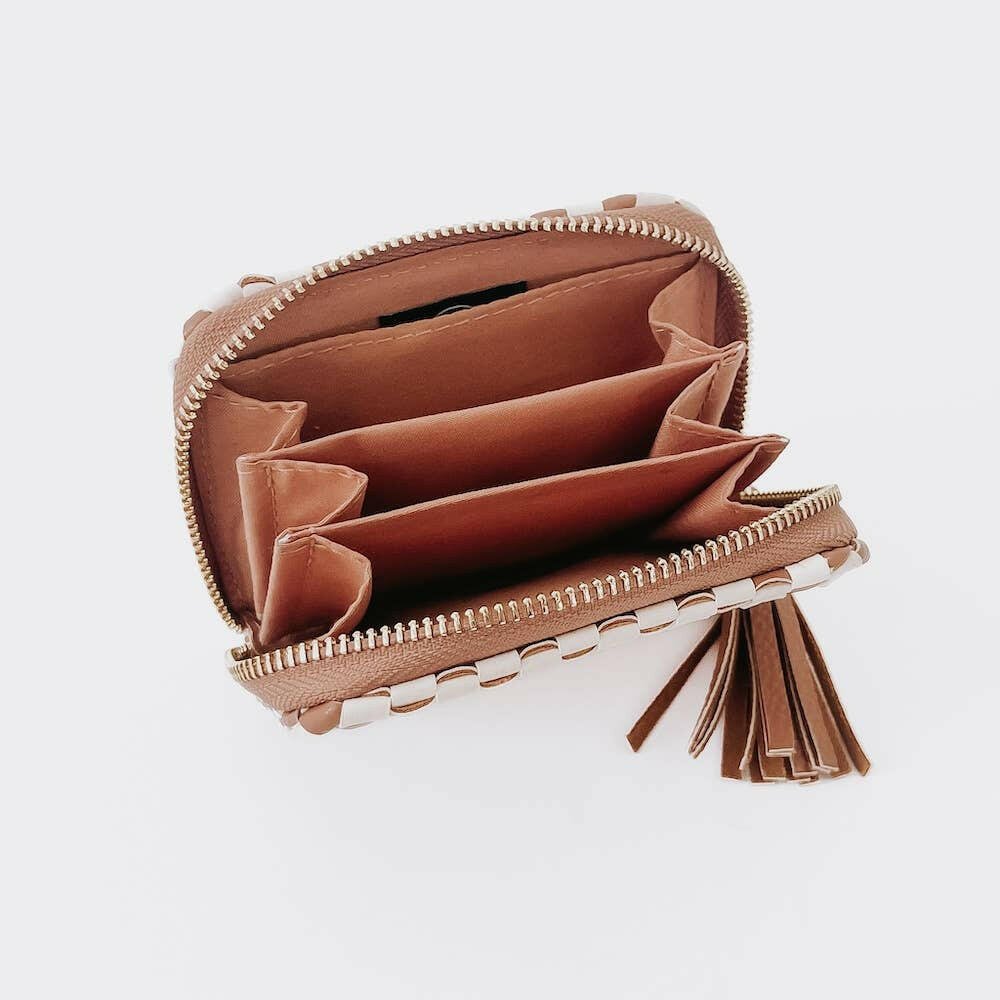 Pretty Simple - Wynona Woven Wallet - Pink Pig