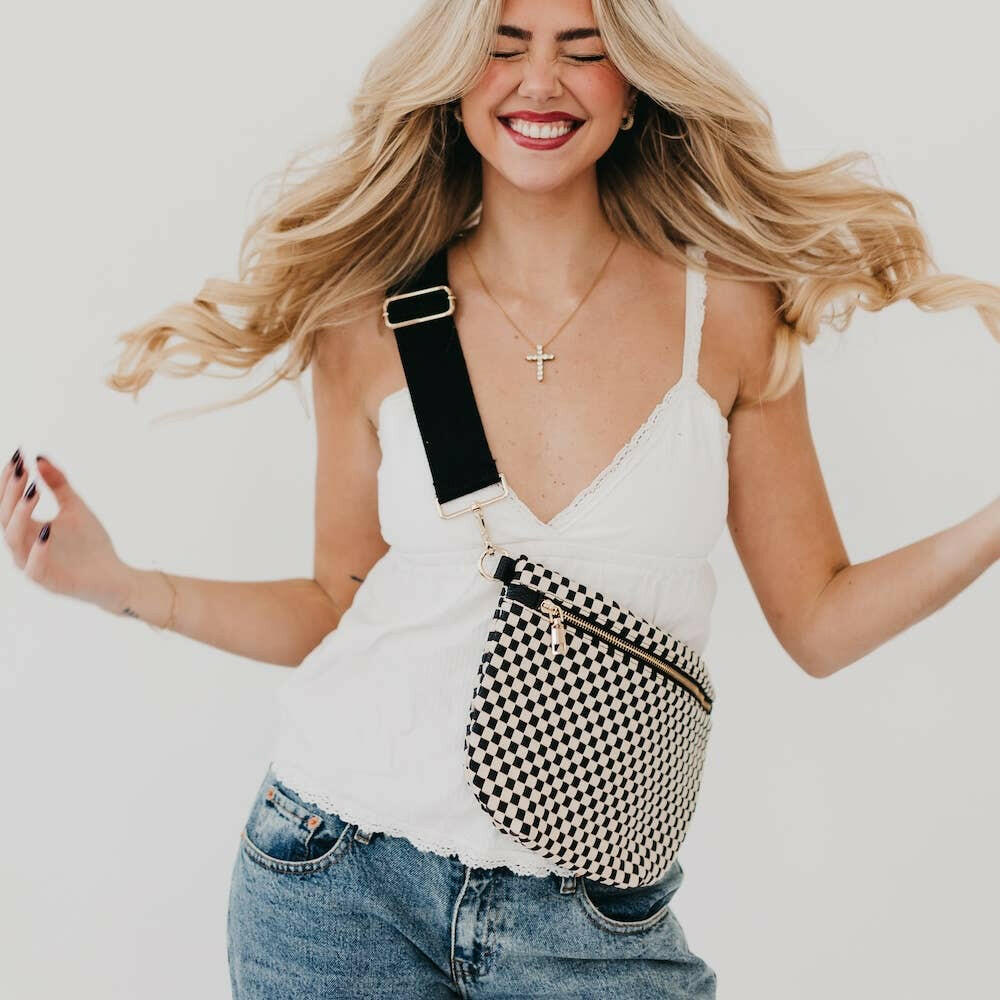 Pretty Simple - Westlyn Woven Bum Bag.
