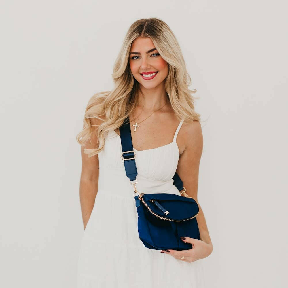 Pretty Simple - Tilly Crossbody Bag - Pink Pig