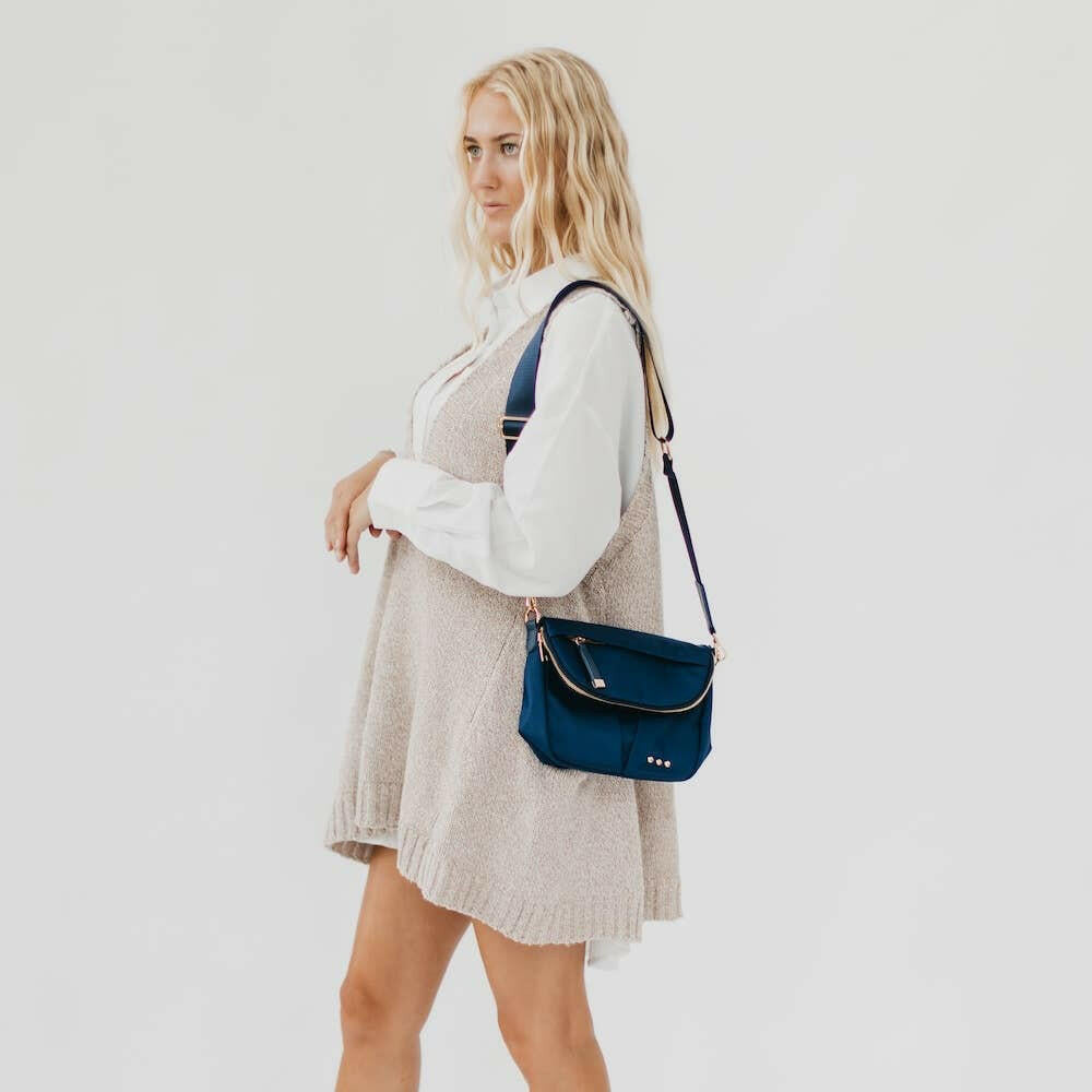 Pretty Simple - Tilly Crossbody Bag - Pink Pig