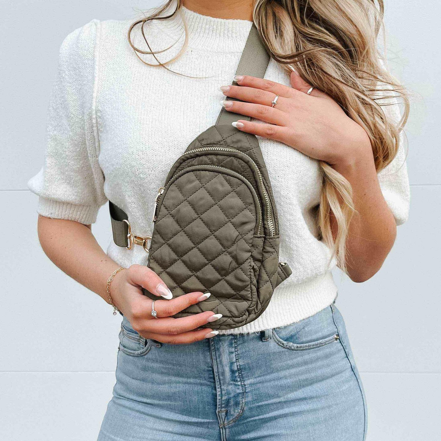 Pretty Simple - Pinelope Puffer Bum Bag - Pink Pig