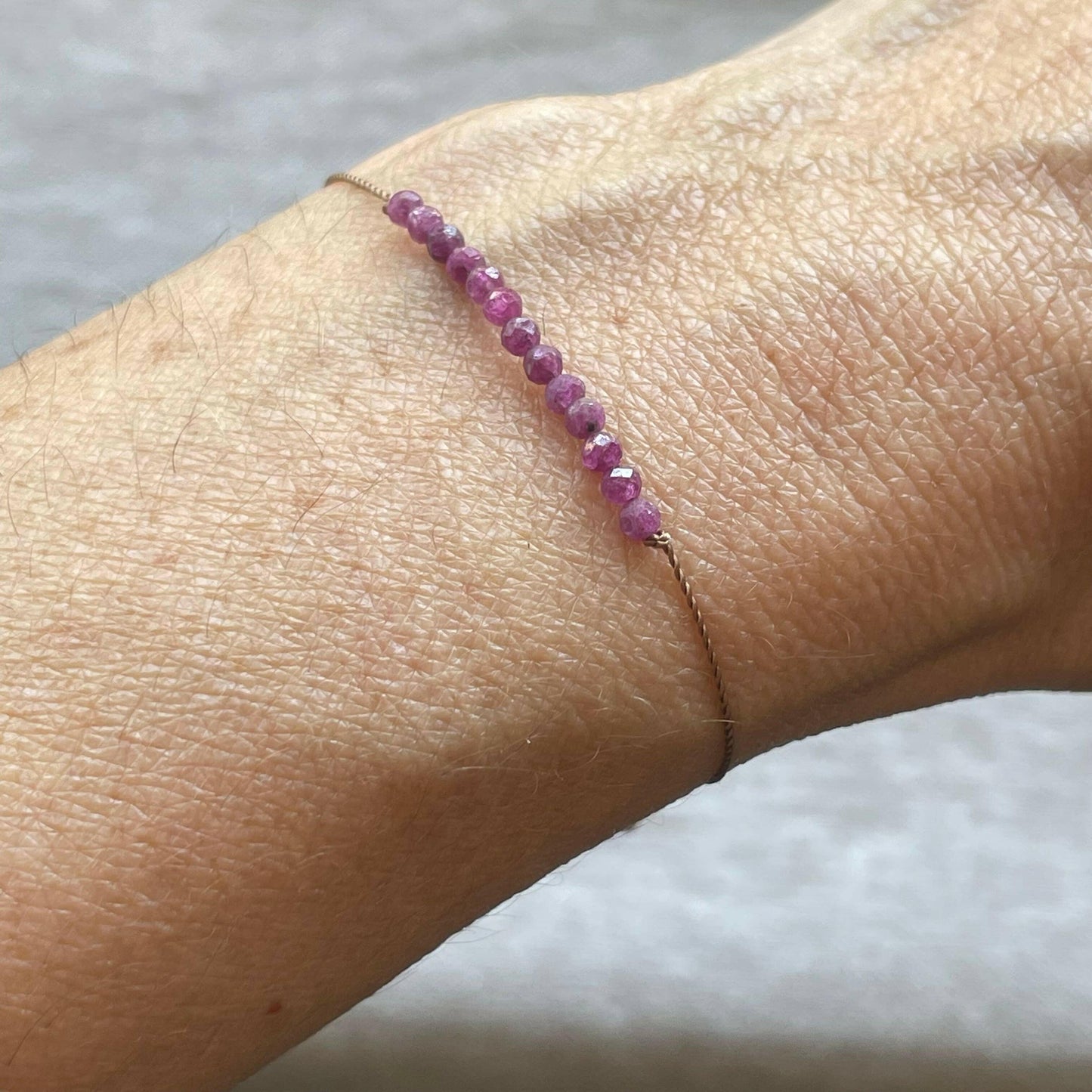 Soulsilk - Ruby Bracelet- Confidence - Pink Pig