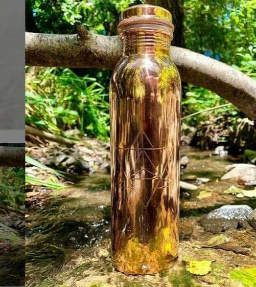 Tamra Ayurvedic Copper Water Bottles - Pink Pig