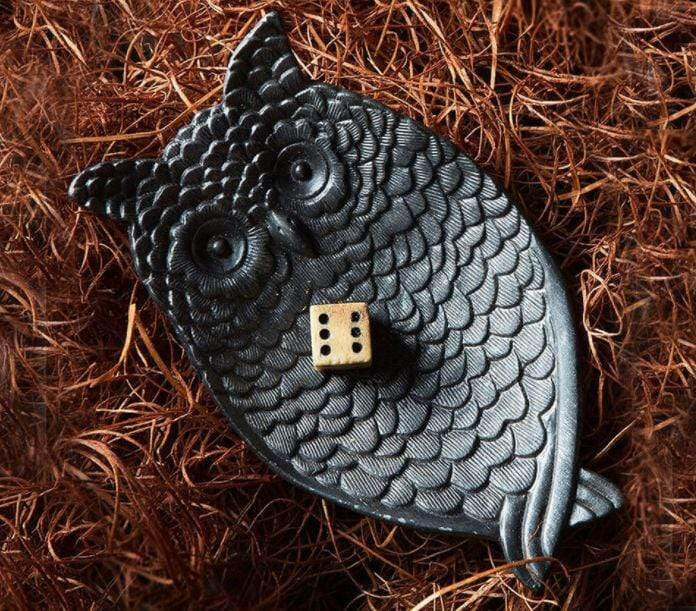 Owl Jewelry Tray - Pink Pig