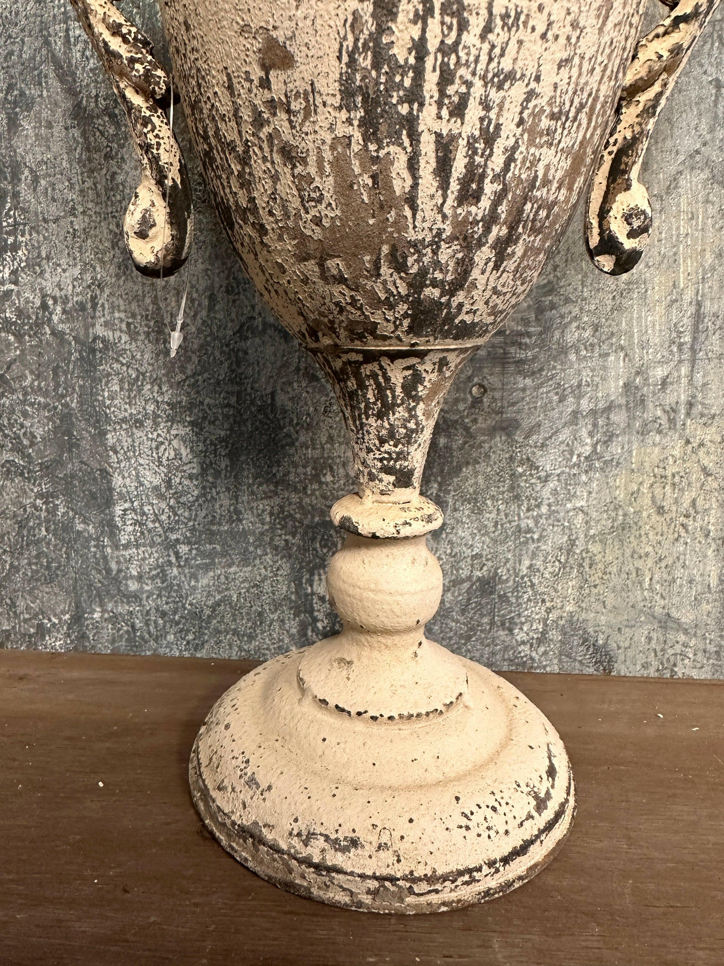 Metal Trophy Flower Vase - Pink Pig