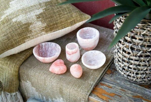 Himalayan Rock Salt Votive - Pink Pig