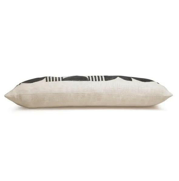 Noir Lumbar Pillow - Pink Pig