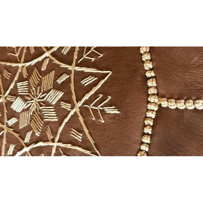 Moroccan Poufs - Pink Pig