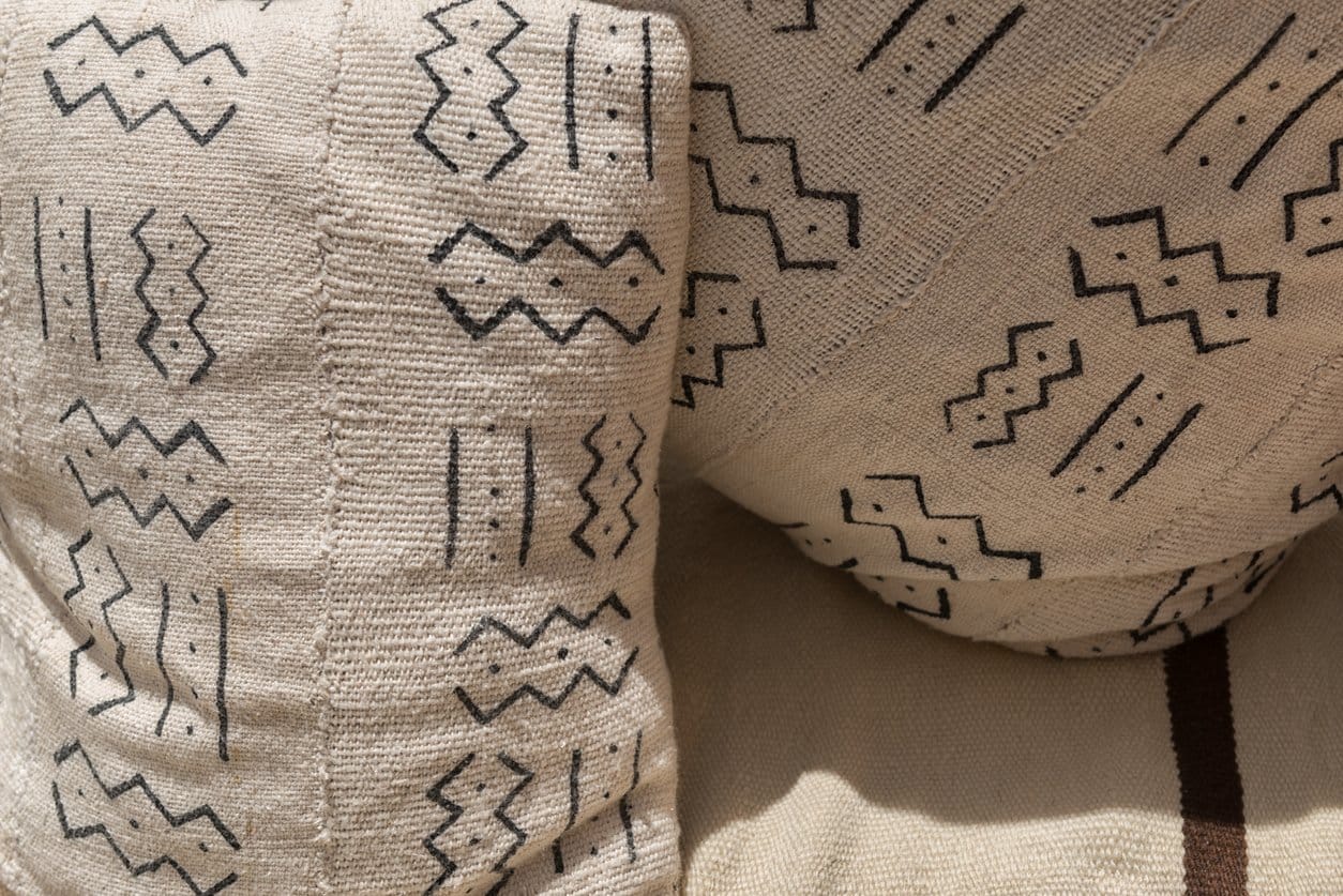 Mud Cloth Pillows From Pink Pig