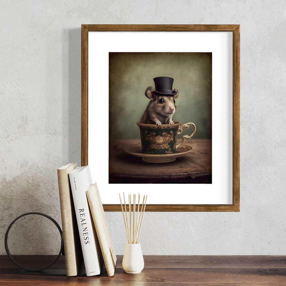 
                  
                    Salty Alyce - Mouse in A Tea Cup Wall Decor EB114 - Pink Pig
                  
                
