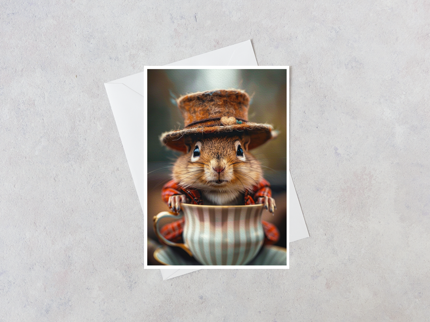 Salty Alyce - A Cupful of Cheer Blank Card 196AS Salty Alyce