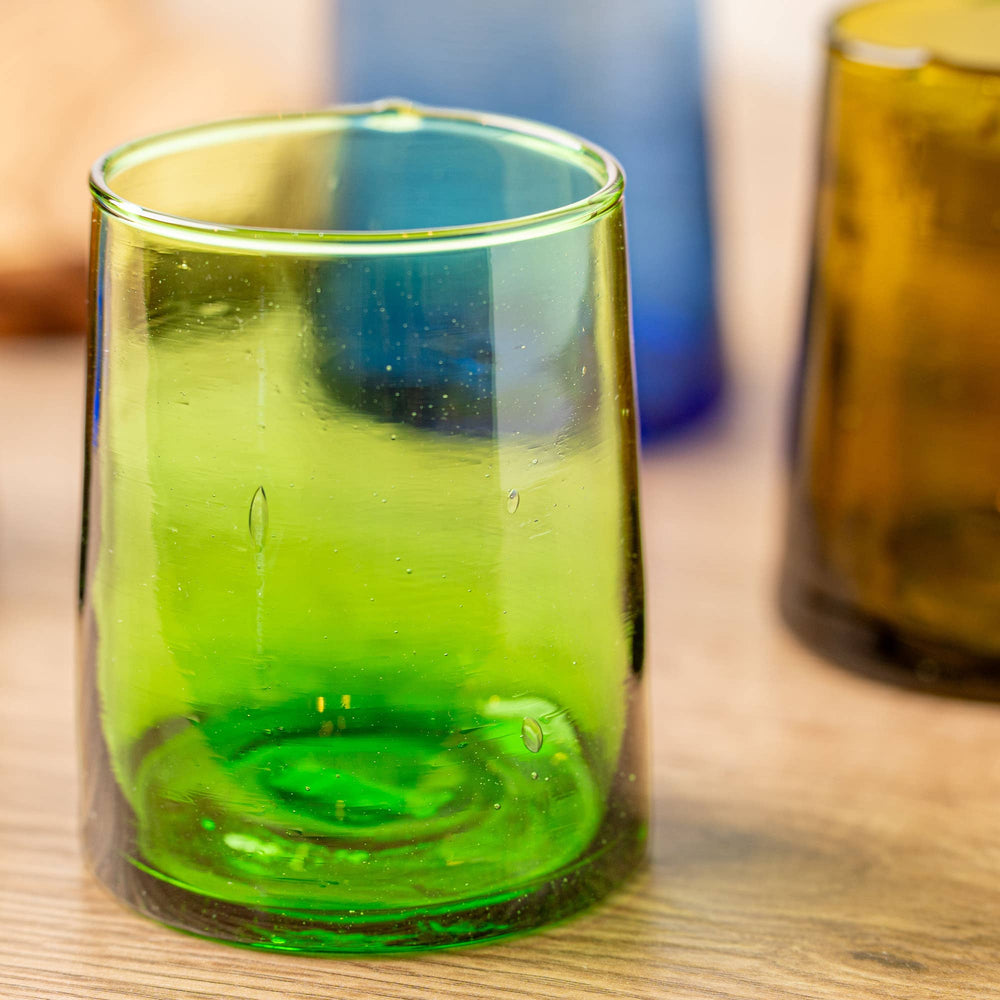 
                  
                    Verve Culture - Moroccan Cone Glassware Small - Green
                  
                