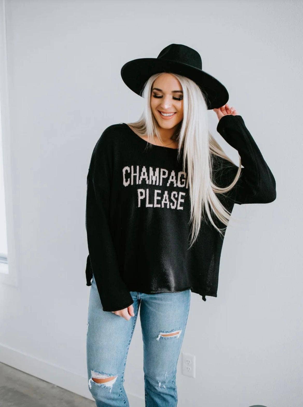 Ashley’s Clothing Design Inc. - Champagne Please! Tops & Tee's Ashley’s Clothing Design Inc.