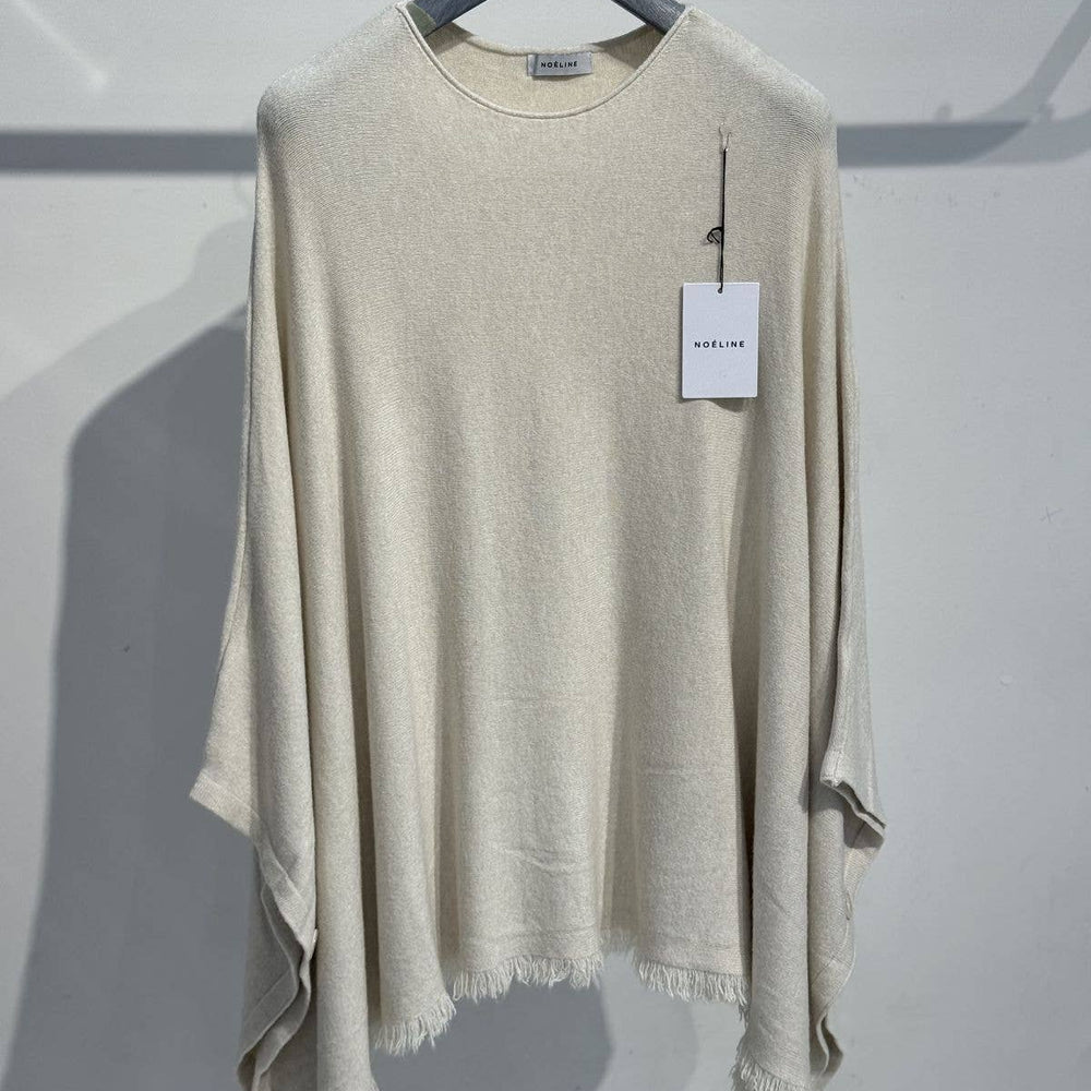 
                  
                    NOELINE - Oversized poncho sweater 25220 - Pink Pig
                  
                