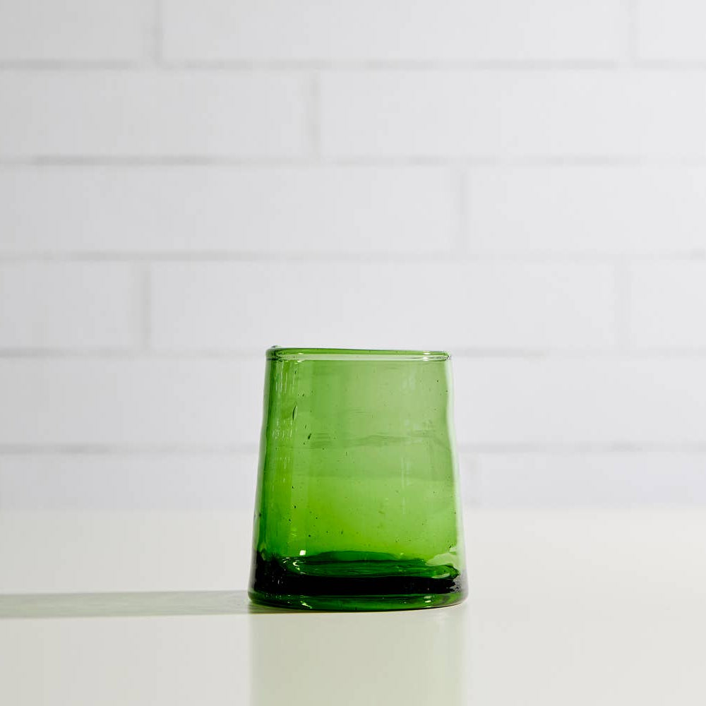
                  
                    Verve Culture - Moroccan Cone Glassware Small - Green
                  
                