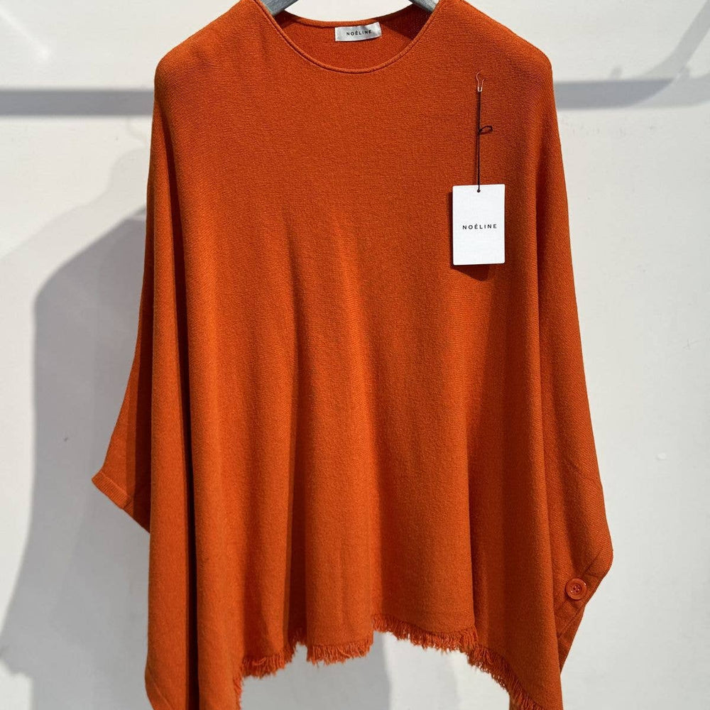 
                  
                    NOELINE - Oversized poncho sweater 25220 - Pink Pig
                  
                