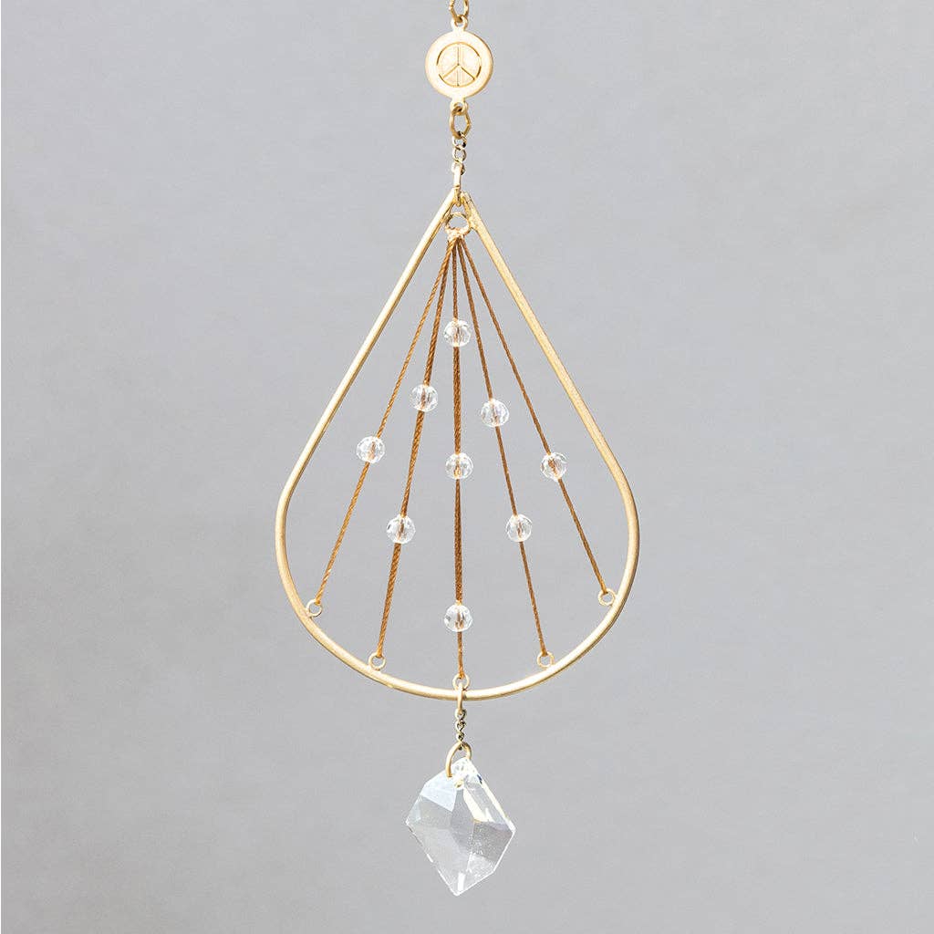 Scout Curated Wears - Mini Suncatcher - Peace/Tranquility suncatcher Scout Curated Wears