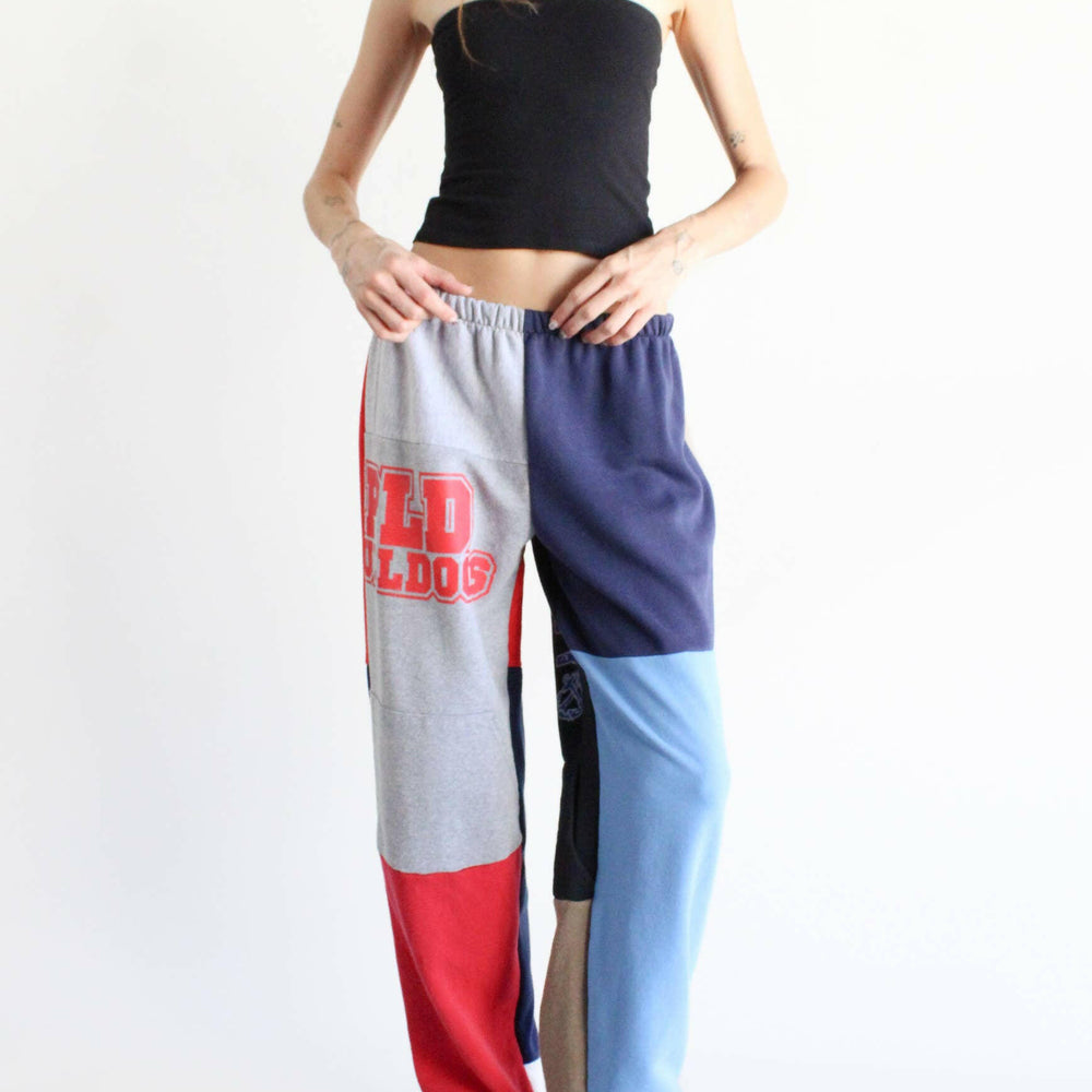 American Recycled Clothing - Sweatshirt Pants Bundle - Pink Pig