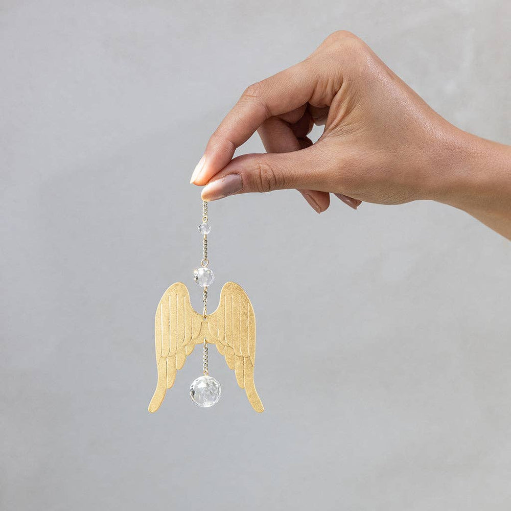 
                  
                    Scout Curated Wears - Mini Suncatcher - Wings/Protection - Pink Pig
                  
                