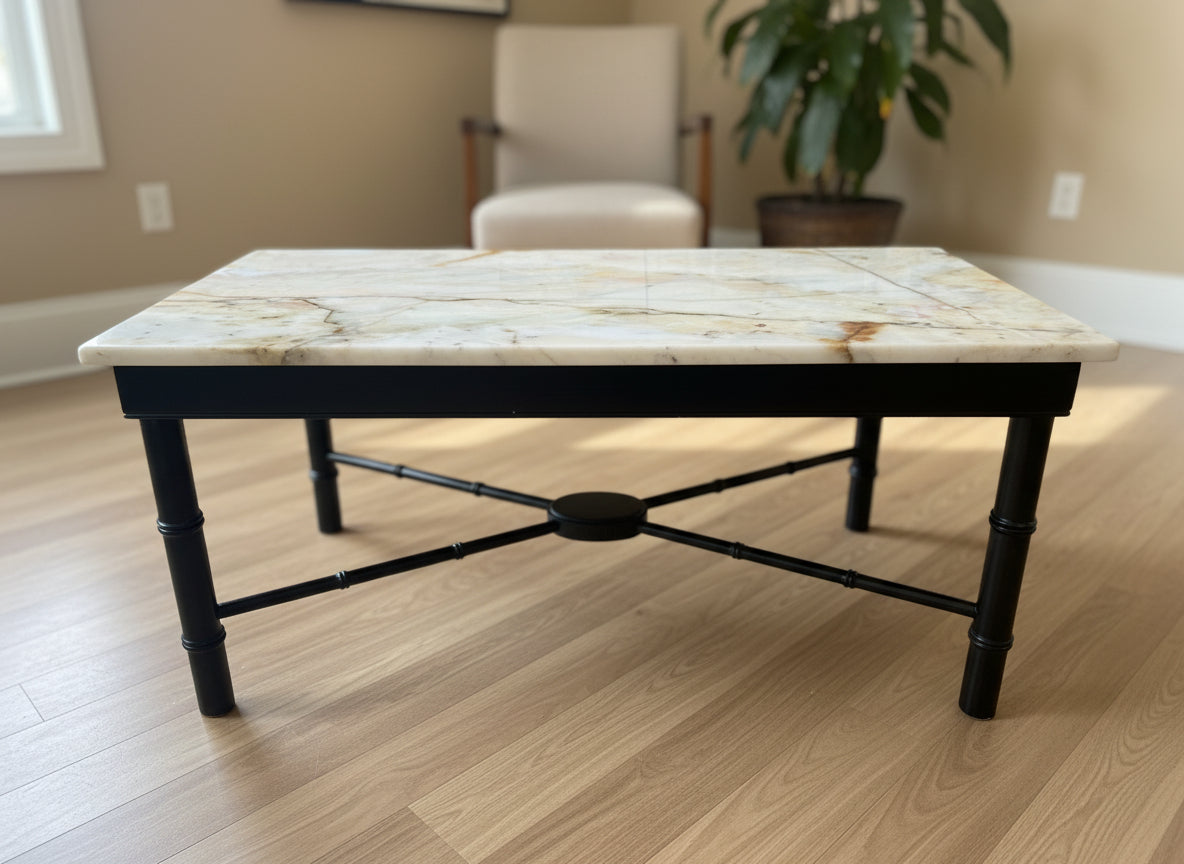 Vintage Italian Marble Table