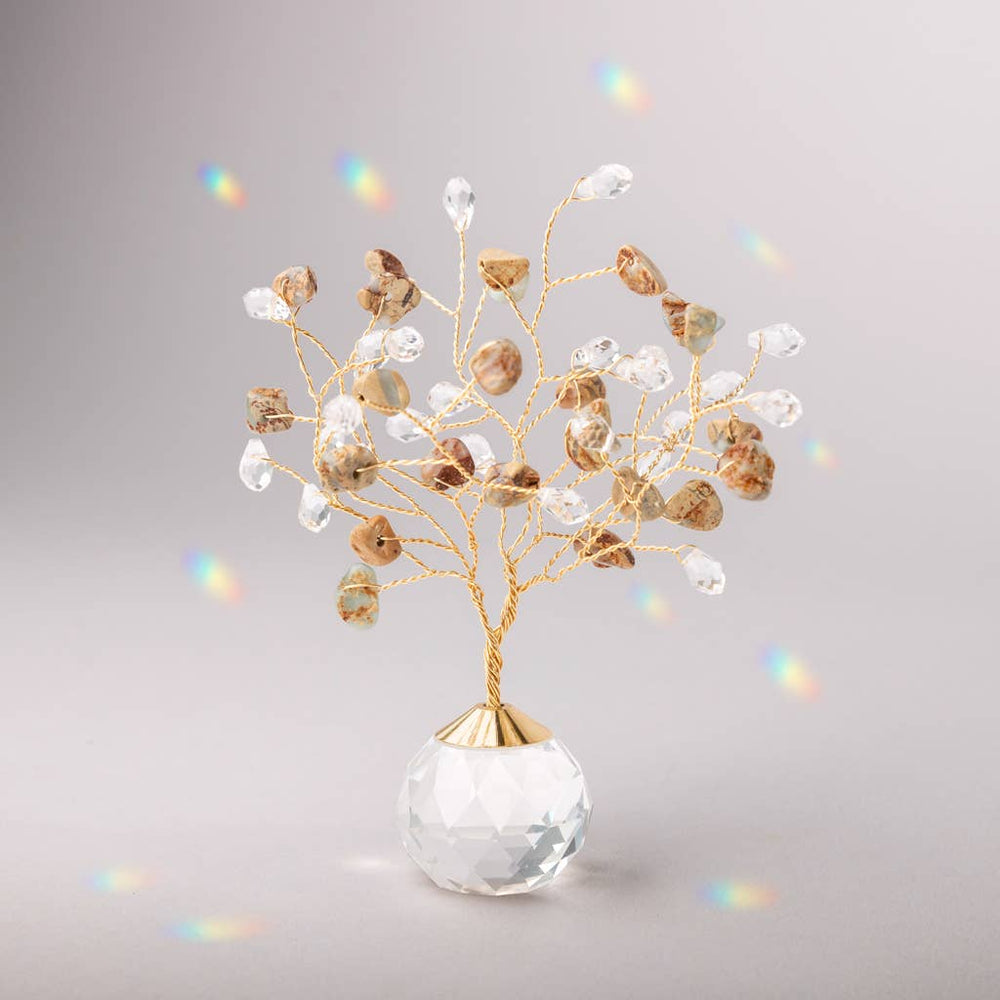 Scout Curated Wears - Suncatcher Tree of Life - Aqua Terra/Peace/Gold