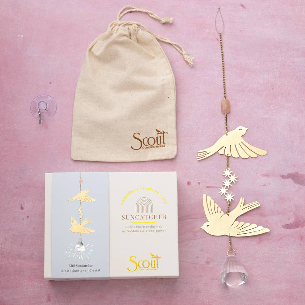 
                  
                    Scout Curated Wears - Suncatcher - Bird/Sunstone - Pink Pig
                  
                