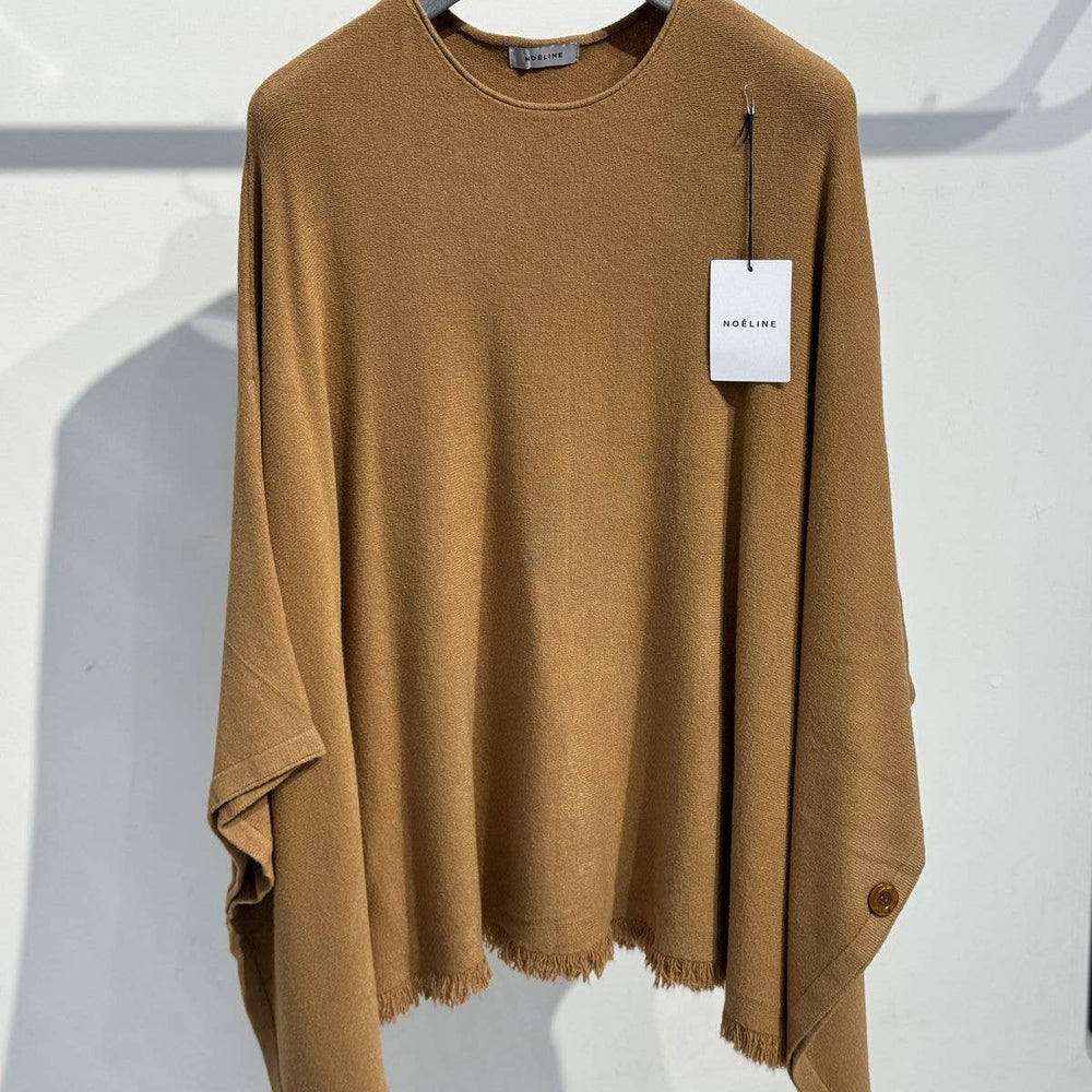 
                  
                    NOELINE - Oversized poncho sweater 25220 - Pink Pig
                  
                