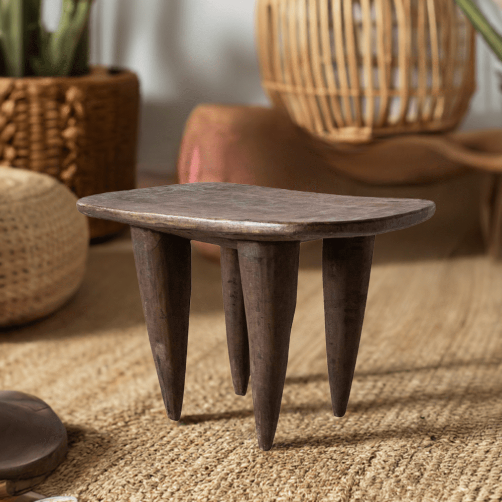 
                  
                    African Senufo Table - Pink Pig
                  
                