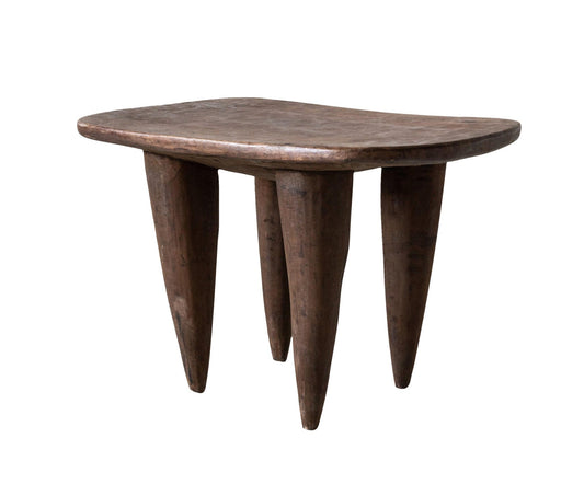 African Senufo Table - Pink Pig