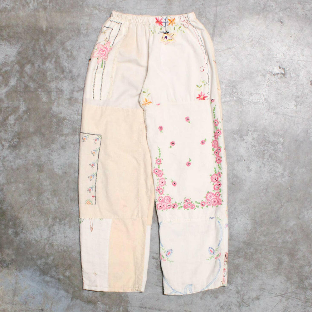 
                  
                    American Recycled Clothing - Embroidered Pieced Pant Bundle - Pink Pig
                  
                