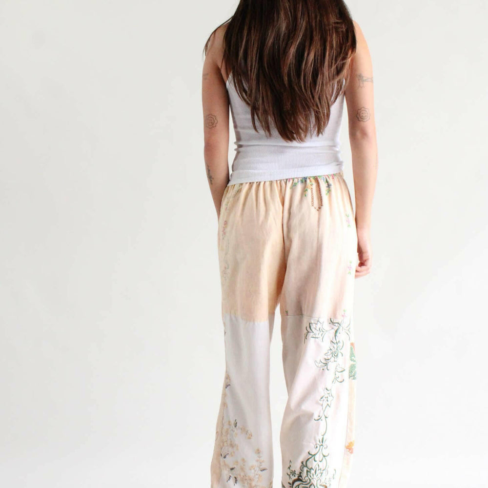
                  
                    American Recycled Clothing - Embroidered Pieced Pant Bundle - Pink Pig
                  
                