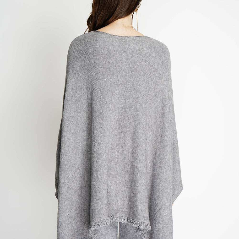 
                  
                    NOELINE - Oversized poncho sweater 25220 - Pink Pig
                  
                