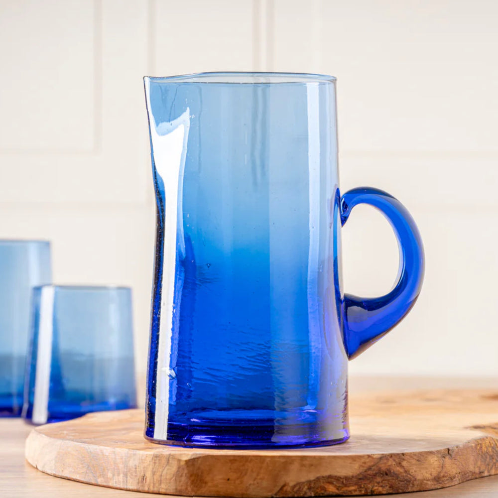 
                  
                    Moroccan Hand-Blown Pitchers
                  
                