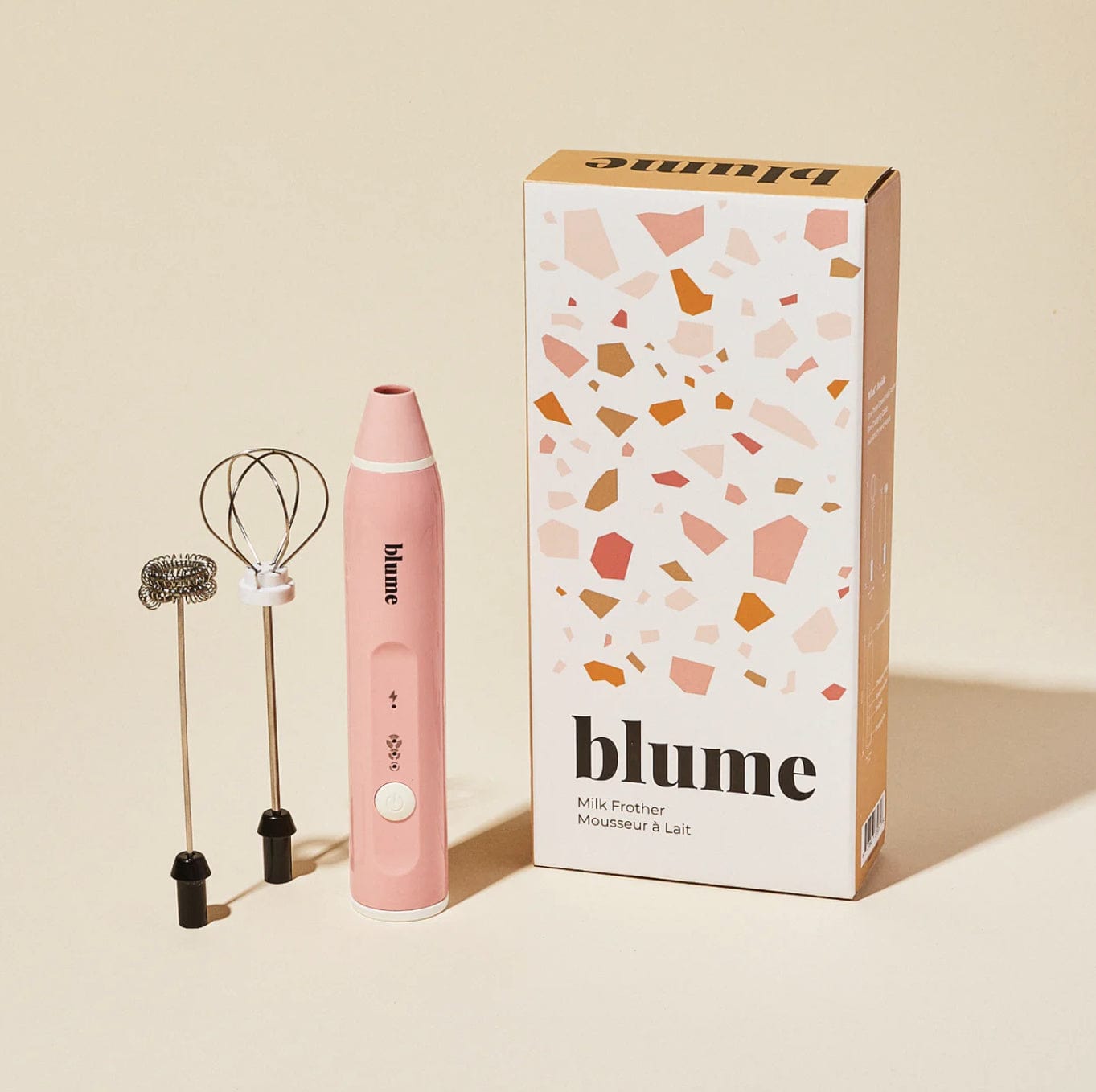 Blume Pink Milk Frother - Pink Pig