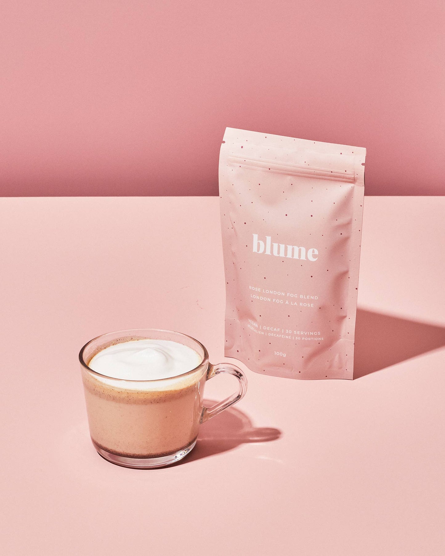 Superfood Latte Powder, Rose London Fog - Pink Pig