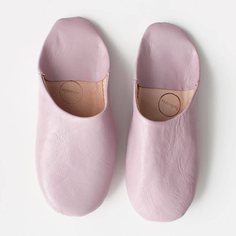 
                  
                    Bohemia Design - Moroccan Babouche Basic Slippers, Vintage Pink - Pink Pig
                  
                