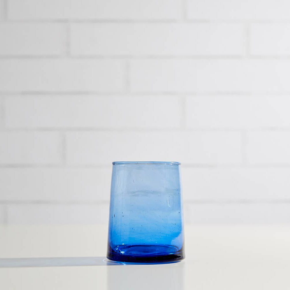 
                  
                    Verve Culture - Moroccan Cone Glassware Small - Blue
                  
                
