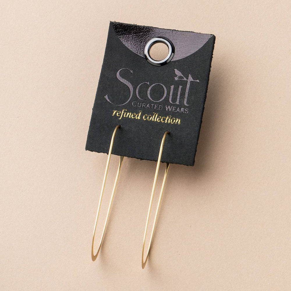 
                  
                    Scout Curated Wears - Refined Earring Collection - Cosmic Oval/Gold Vermeil Earrings Scout Curated Wears
                  
                