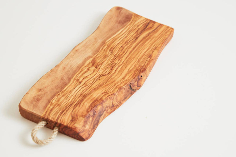 
                  
                    Verve Culture - Italian Olivewood Charcuterie and Cheese Board - Rope Handle
                  
                