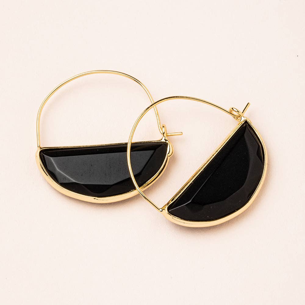 
                  
                    Scout Curated Wears - Stone Prism Hoop - Black Spinel/Gold Scout Curated Wears
                  
                