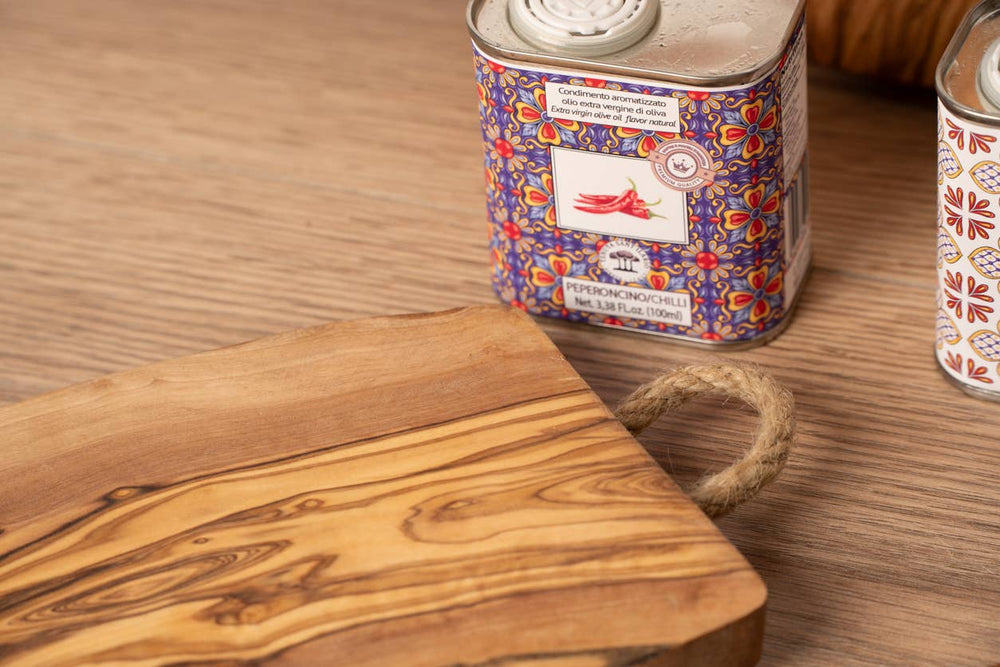 
                  
                    Verve Culture - Italian Olivewood Charcuterie and Cheese Board - Rope Handle
                  
                