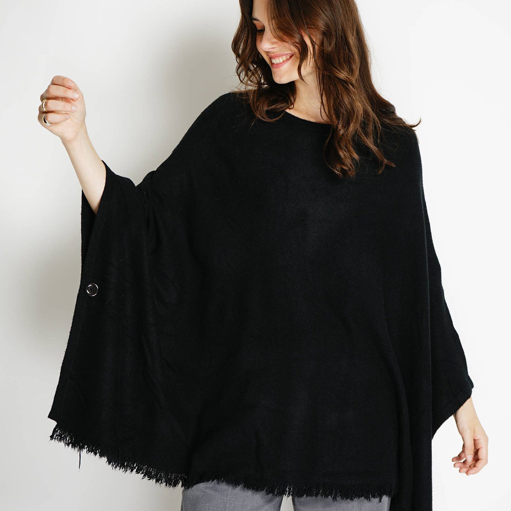 
                  
                    NOELINE - Oversized poncho sweater 25220 - Pink Pig
                  
                