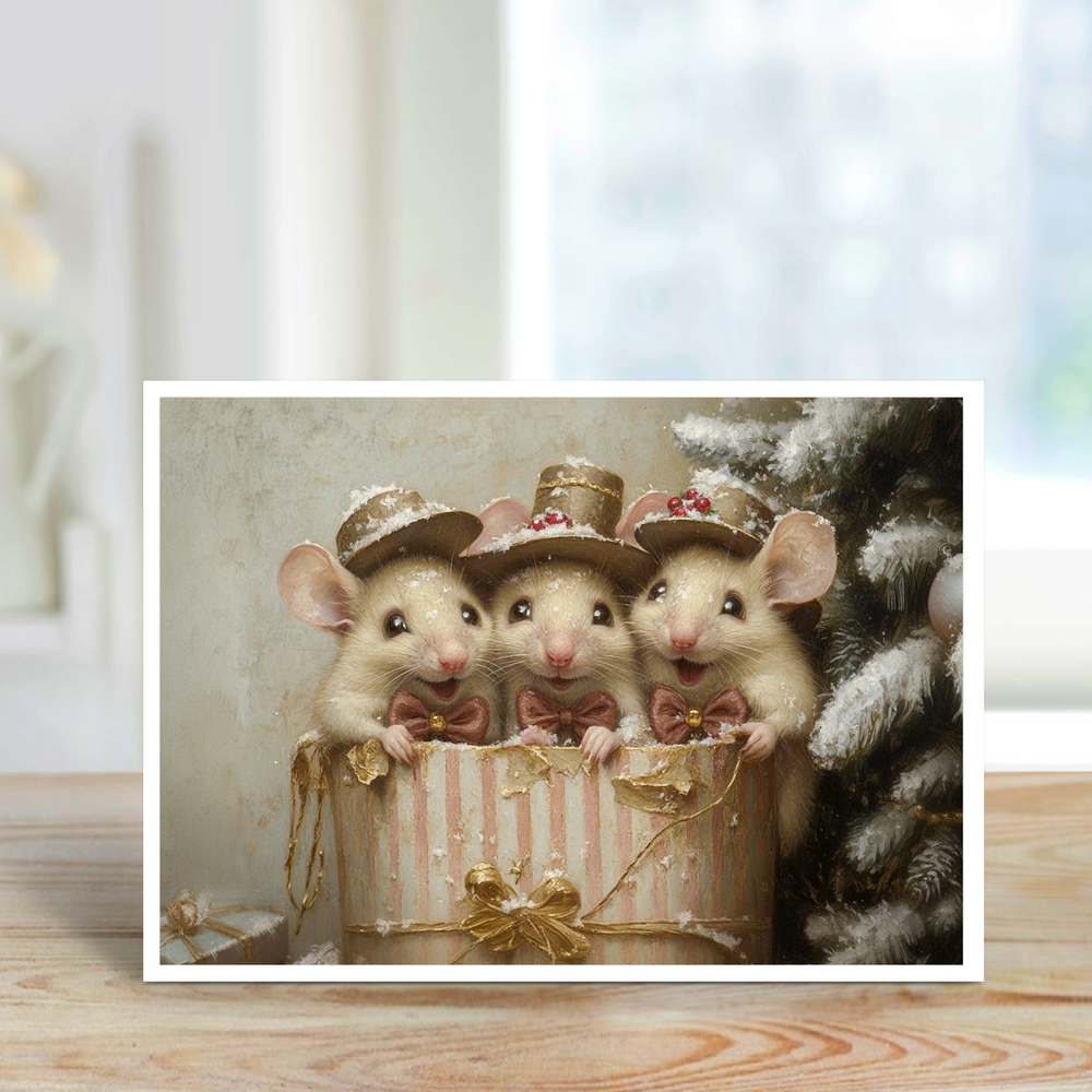 
                  
                    Salty Alyce - Merry Mice-mas Blank Card 177AS Salty Alyce
                  
                