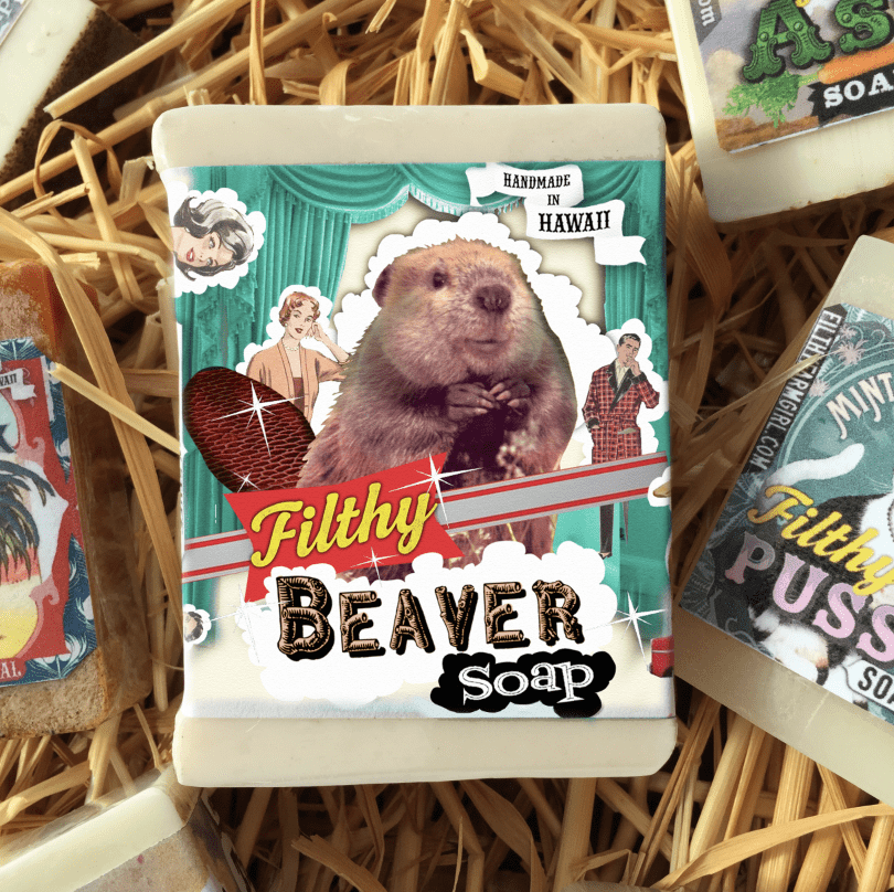 
                  
                    Filthy Farmgirl Filthy Beaver Soap 100 Percent Natural Ingredients Ylang Ylang Essential Oil Cocoa Butter Shea Butter - Pink Pig
                  
                