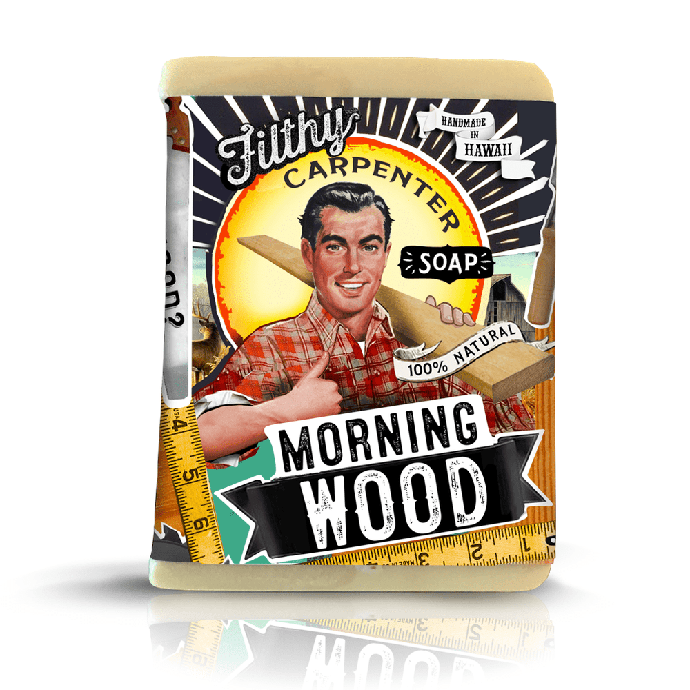 Filthy Farmgirl Filthy Carpenter Soap Morning Wood - Pink Pig