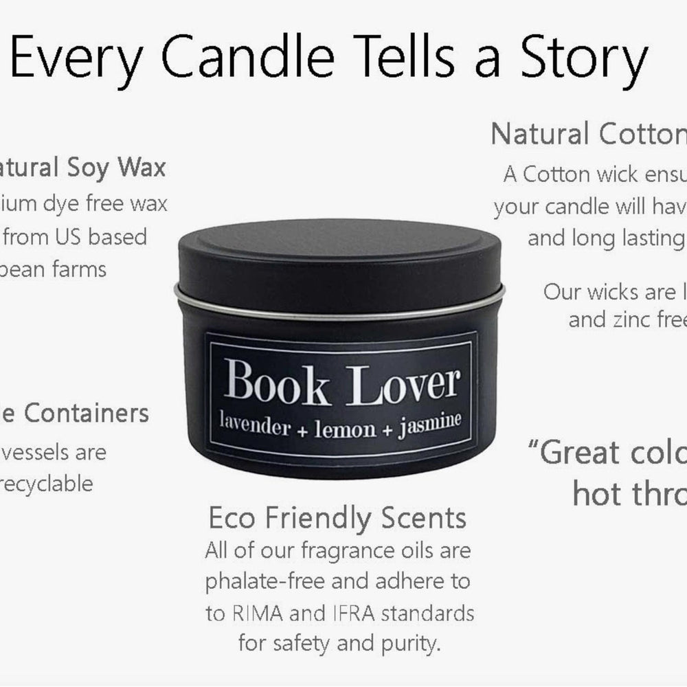 
                  
                    F...Off I'm Reading Bayberry + Pine 4oz Soy Candle - Pink Pig
                  
                